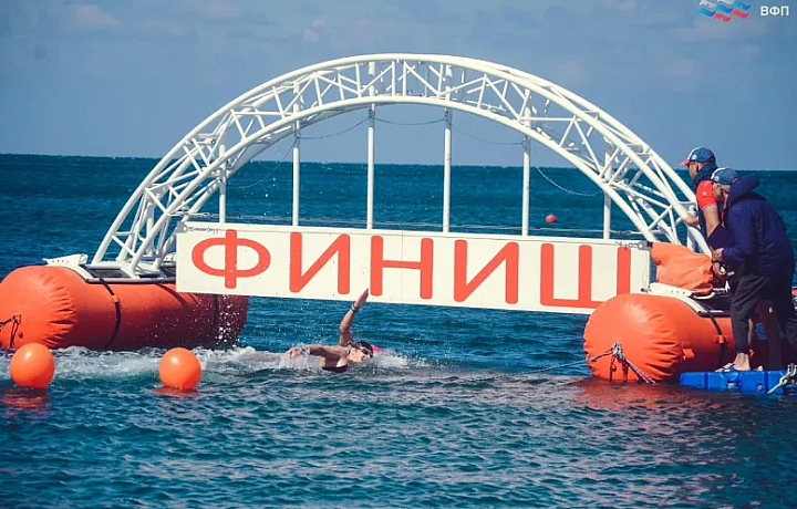 Тульские пловцы заняли второе место в эстафете на Чемпионате России по плаванию на открытой воде