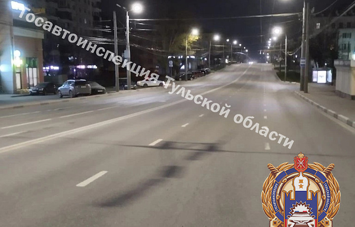 Мотоциклист устроил ДТП с иномаркой на улице Октябрьской в Туле
