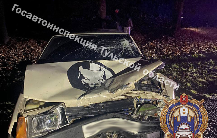 Нетрезвый водитель «ВАЗа» без прав устроил ДТП на трассе М-2 в Чернском районе