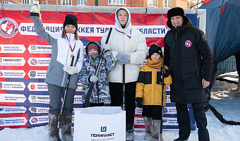 Впервые в Тульской области прошел спортивный фестиваль «Русская хоккейная классика»