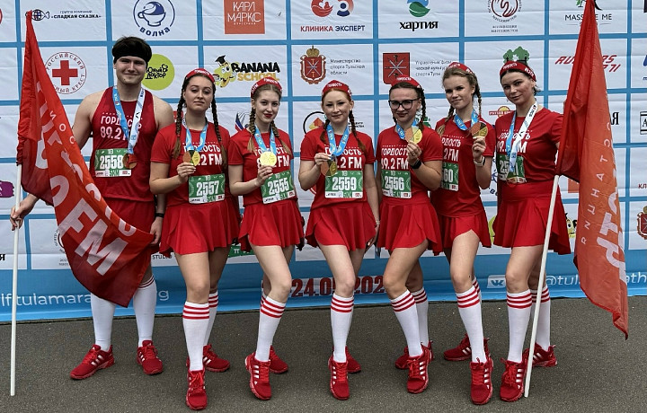 Команда «Медиа Траст» и ТСН24 приняла участие в полумарафоне «Забег.РФ»
