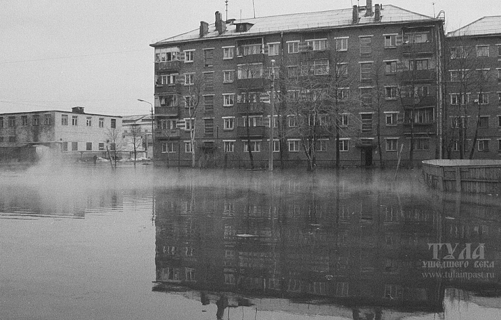 В Туле опубликовали фотографии одного из сильнейших паводков за последние 30 лет