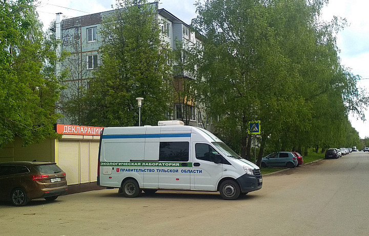 В Щекине проверили чистоту атмосферного воздуха