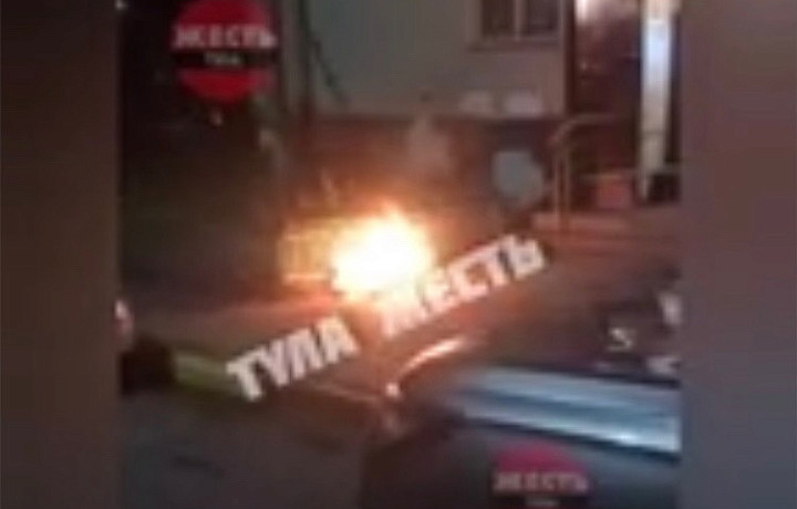 Ночью в Туле загорелся электросамокат