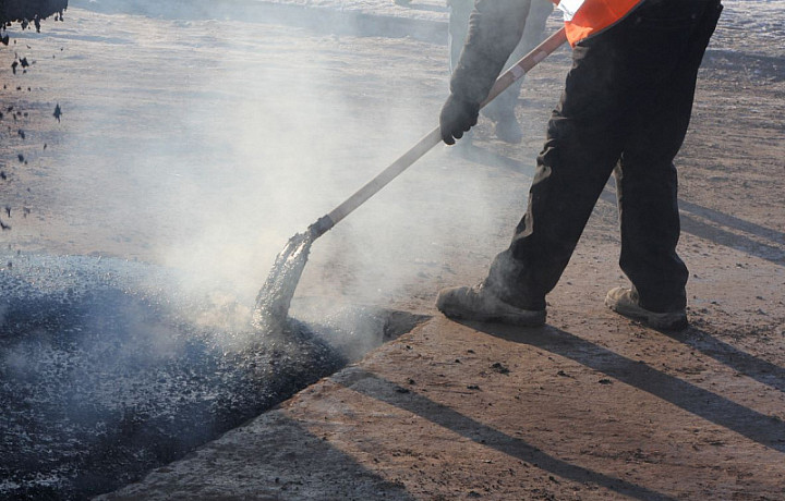 В Туле начался аварийно-восстановительный ремонт дорог