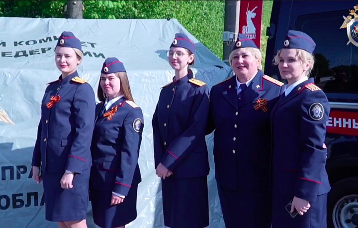 Тульские сотрудники СК России присоединились к митингу - концерту «Одна страна – одна Победа»