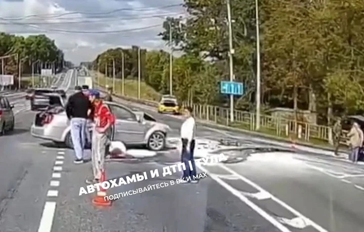 Четыре человека пострадали в ДТП на трассе М-2 под Тулой