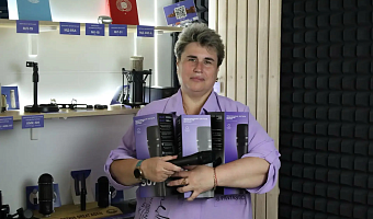 Тульское Общество инвалидов получило профессиональные микрофоны