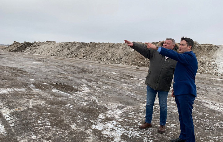 Тульская прокуратура проверила площадку для временного хранения снега на улице Чмутова