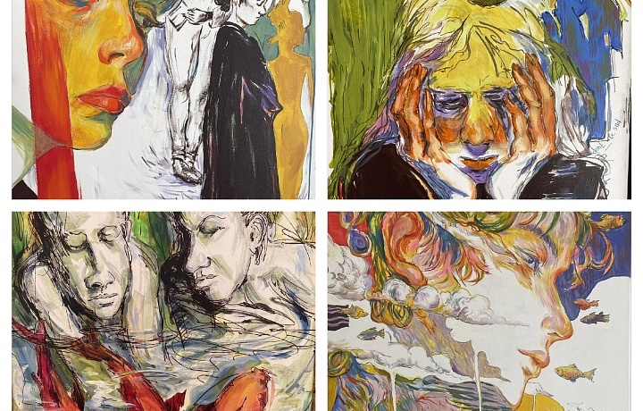 Принять новое, храня традиции: в Туле проходит выставка художника, объединившего классику с ИИ