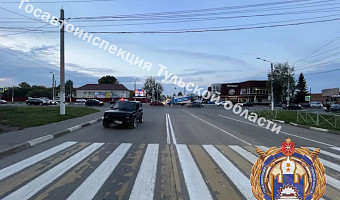 В Новомосковске электровелосипедист проехал «на красный» и врезался в «Ладу»