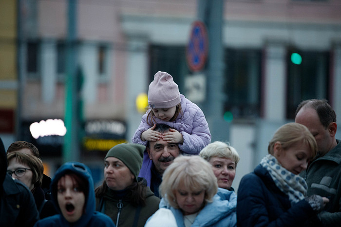 Первая репетиция Парада Победы прошла на площади Ленина в Туле