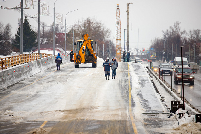 В Туле завершилась реконструкция первой половины Московского путепровода