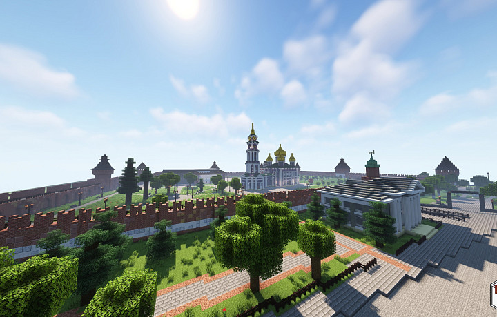 Геймеры воссоздали центр Тулы в игре «Майнкрафт»