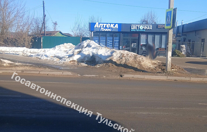 В Новомосковске сбили пешехода на улице Трудовой проезд