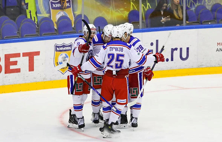Тульский АКМ обыграл «Химика» во втором матче нового сезона ВХЛ