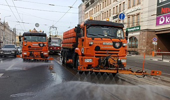Уборка улиц, вывоз смета и окос газонов продолжатся в Туле 19 сентября