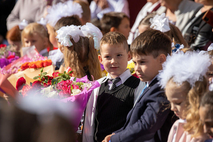 1 сентября в тульских школах состоялись праздничные линейки