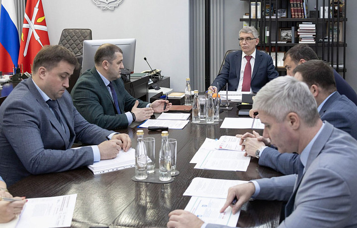 Дмитрий Миляев обсудил с министром Ильинским развитие бизнеса в Тульской области