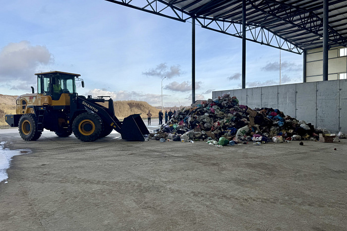 Новый комплекс в Узловском районе сможет перерабатывать 300 тысяч тонн мусора в год