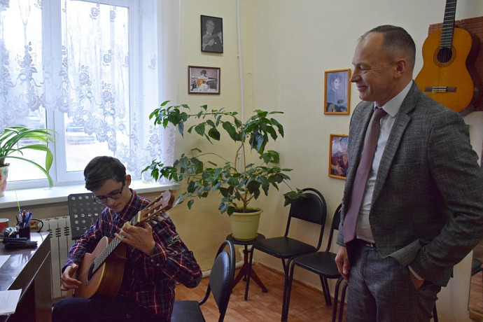 В Узловой после капитального ремонта открылась детская школа искусств