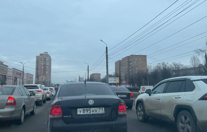 Тульские пробки 21 марта оценили в четыре балла