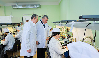 Глава администрации Тулы Илья Беспалов посетил НПО «Стрела»