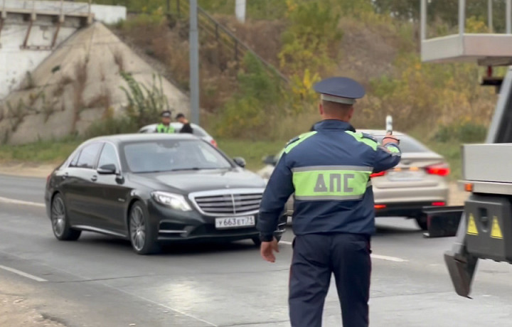 На выходных инспекторы ДПС поймали 32 нарушителя в ходе рейда в Туле