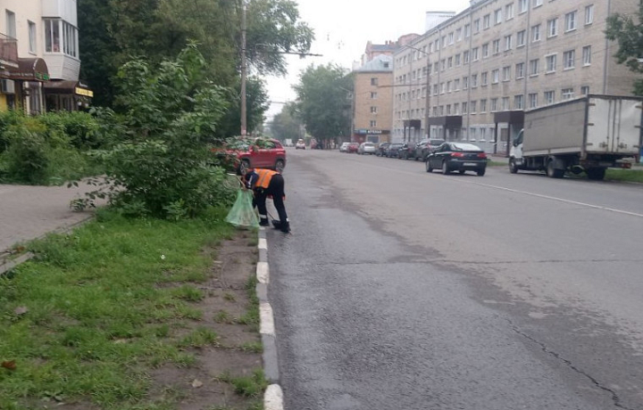 За сутки с тульских улиц вывезли 44 кубометра смета