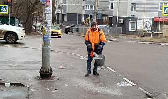 Запас противогололедных материалов в Тульской области составляет 255 тысяч тонн