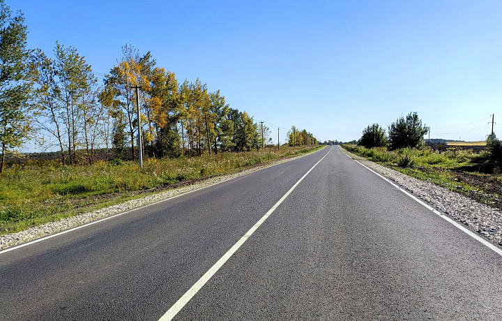 В Тульской области автодорога «Чернь-Медведки» введена в эксплуатацию