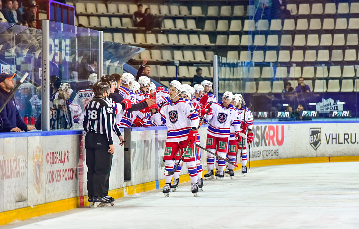 14 октября тульская хоккейная команда АКМ сыграет с курганским «Зауральем»