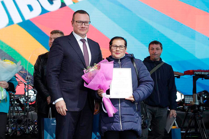 Работники новомосковского ЕвроХима получили региональные награды