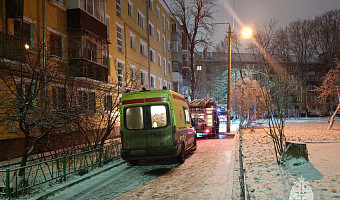 Мужчина погиб на пожаре в пятиэтажке на улице Николая Руднева в Туле