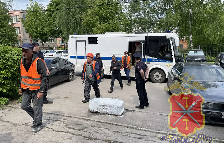 В Туле полицейские выявили нарушения миграционного законодательства