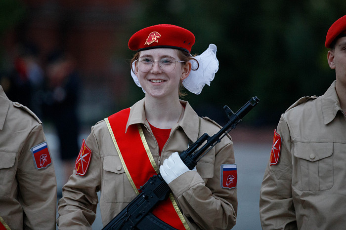 Первая репетиция Парада Победы прошла на площади Ленина в Туле