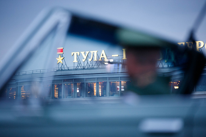 Первая репетиция Парада Победы прошла на площади Ленина в Туле