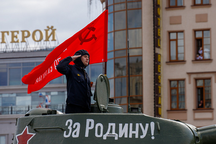 В Туле состоялся военный парад в честь Победы в Великой Отечественной войне