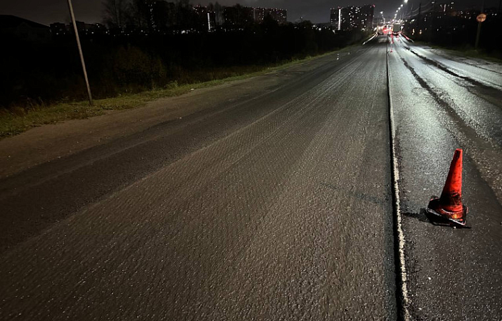 В Туле продолжается ремонт Калужского шоссе