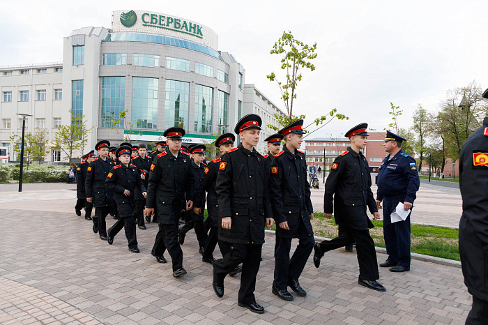 Первая репетиция Парада Победы прошла на площади Ленина в Туле