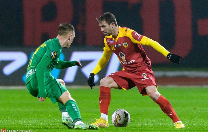 Тульский «Арсенал» и краснодарская «Кубань» сыграли вничью