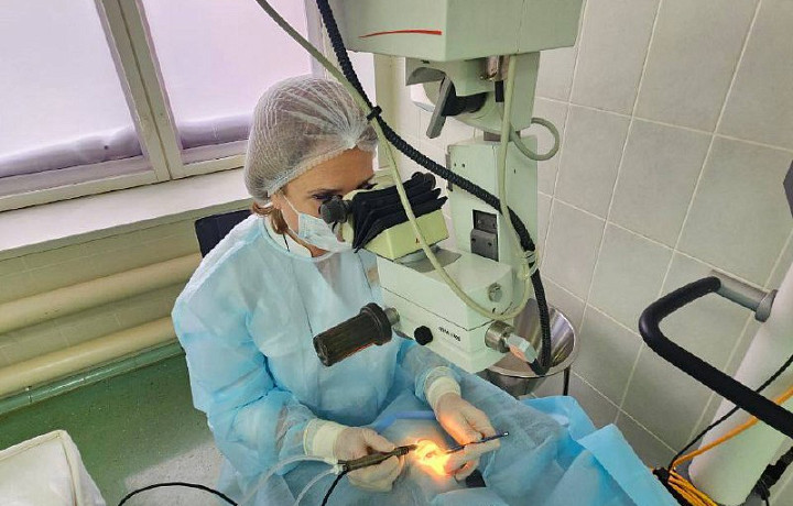 В Тульскую областную клиническую больницу поступило новое офтальмологическое оборудование