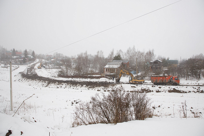 В Туле приступили к ремонту улицы Скуратовской – фоторепортаж с места проведения работ