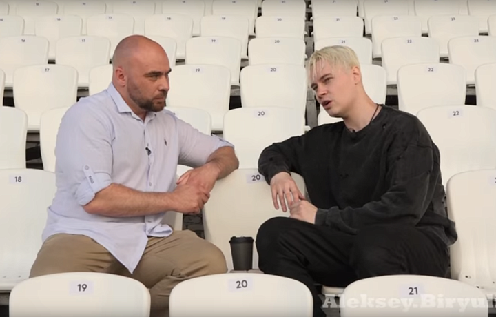 SHAMAN дал интервью главе новомосковской администрации Алексею Бирюлину