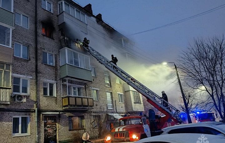 Следователи начали проверку гибели мужчины на пожаре на улице Оборонной в Туле