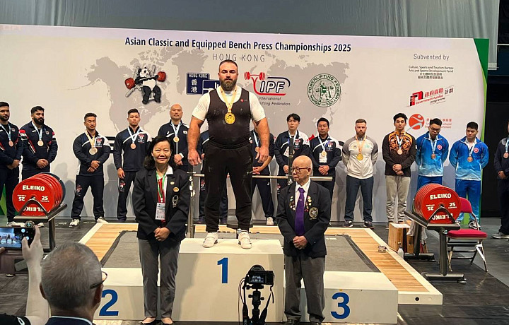 Тульские спортсмены завоевали серебро и золото Чемпионата Азии по пауэрлифтингу