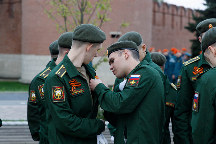 Первая репетиция Парада Победы прошла на площади Ленина в Туле