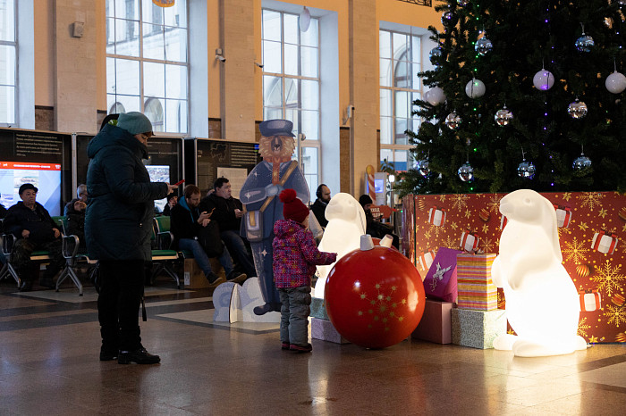 Как туляки встретили Деда Мороза: фоторепортаж