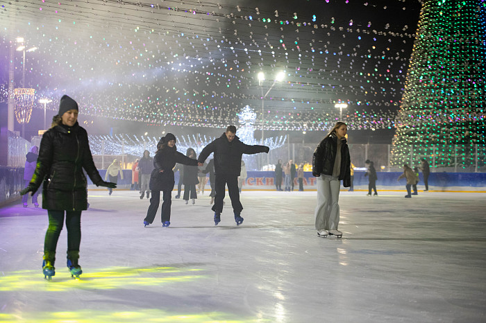 В Туле открылся Губернский каток: фоторепортаж