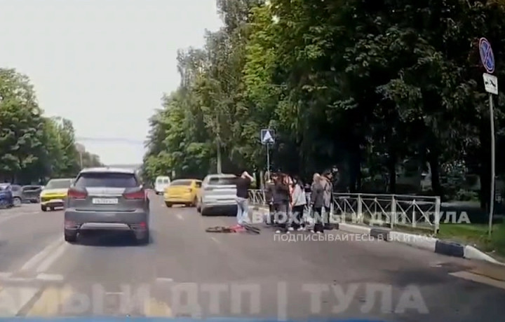 Стали известны подробности ДТП с ребёнком на улице Фрунзе в Туле